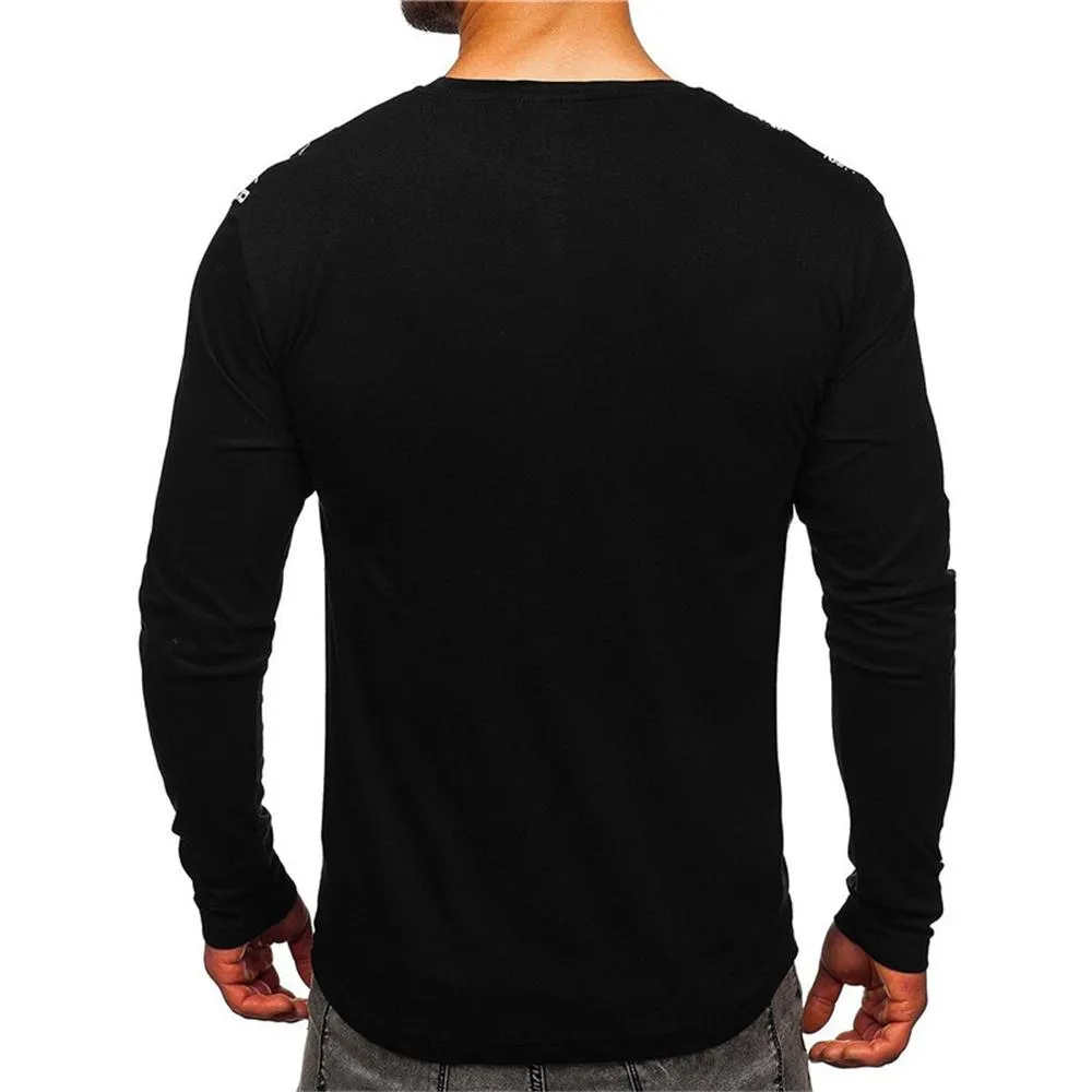 3D Graphic Long Sleeve Shirts Rose Graphic