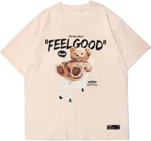 Aelfric Eden Oversized Graphic Tees Men Streetwear Casual Summer Tops Unisex T-Shirt