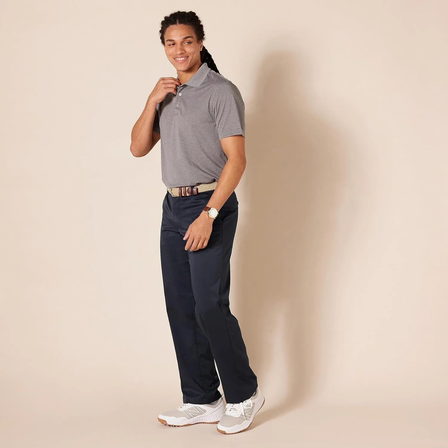 Amazon Essentials Men's Classic-Fit Stretch Golf Pant (Available in Big & Tall)