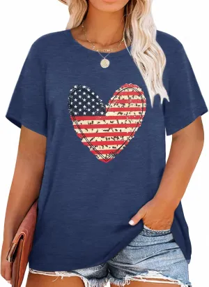 Anbech Women Plus Size Tops Cute Kindness Graphic Be Kind Tees Wildflowers Print Teacher Tops