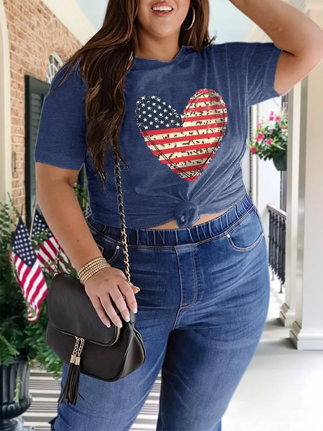 Anbech Women Plus Size Tops Cute Kindness Graphic Be Kind Tees Wildflowers Print Teacher Tops