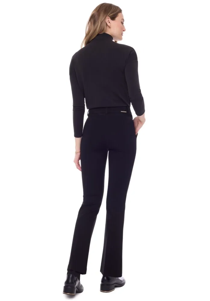 Axel Ponte Boot Leg Pant | Black