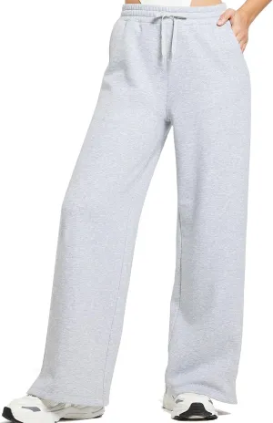 baleaf Womens Fleece Lined Wide Leg Sweatpants Drawstring Sweat Pants with Pockets Athletic Track Fall Winter
