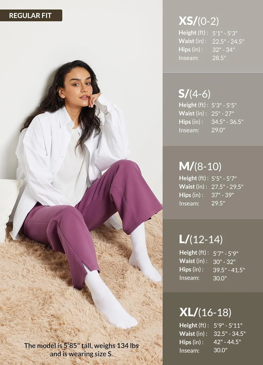 baleaf Womens Fleece Lined Wide Leg Sweatpants Drawstring Sweat Pants with Pockets Athletic Track Fall Winter