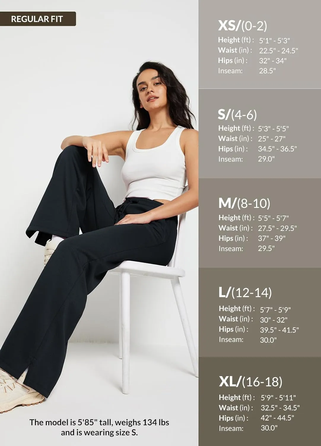 baleaf Womens Fleece Lined Wide Leg Sweatpants Drawstring Sweat Pants with Pockets Athletic Track Fall Winter