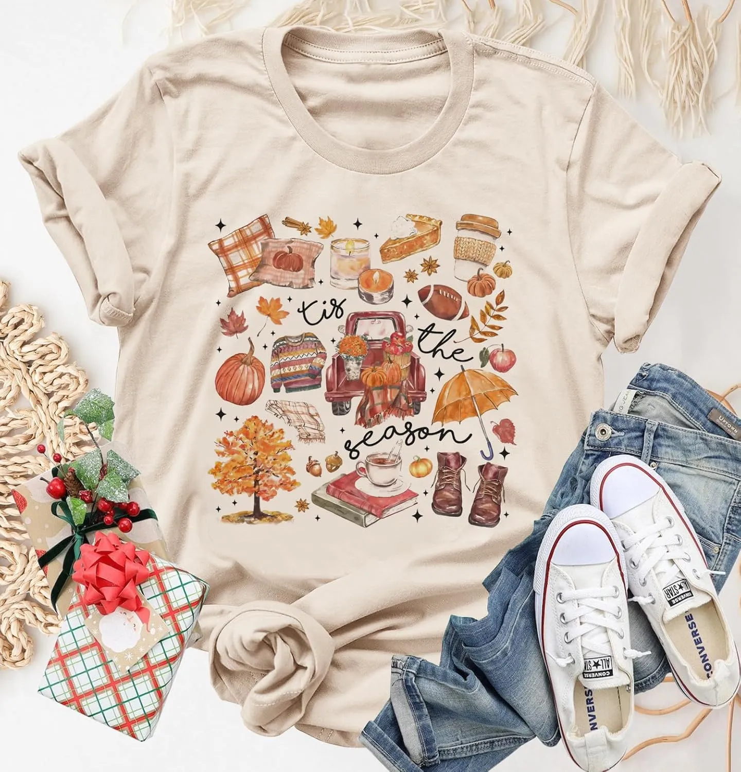 Basic Witch Halloween T Shirt Women Vintage Graphic Coffee Tees Shirt Short Sleeve Casual Funny Halloween Party Shirts