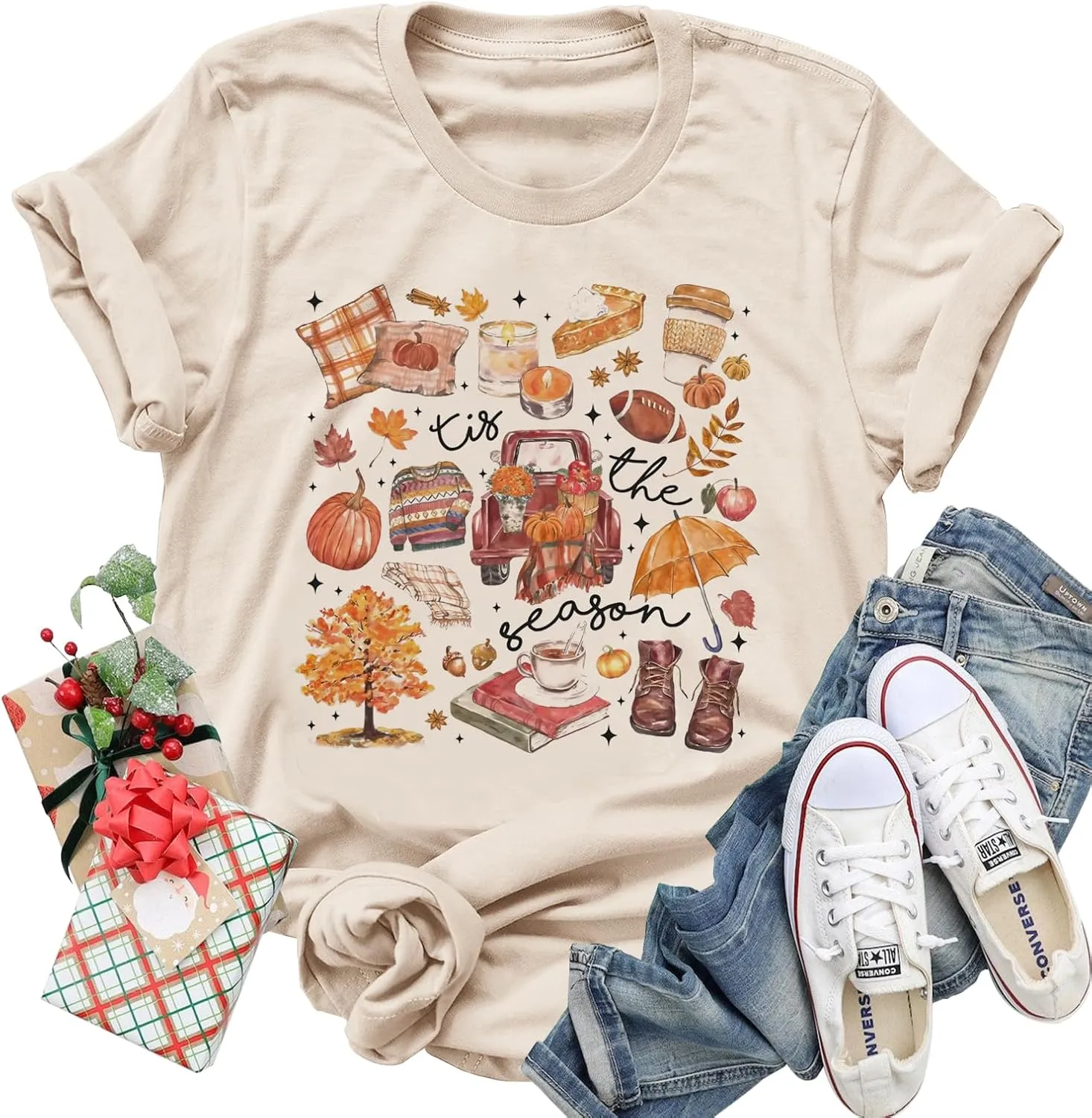 Basic Witch Halloween T Shirt Women Vintage Graphic Coffee Tees Shirt Short Sleeve Casual Funny Halloween Party Shirts