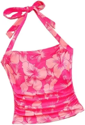 Be Part of The 2025 Summer Beach Fashion with Cute Camisoles Boho Spaghetti Strap Tops and Y2K Halter Tops for Women