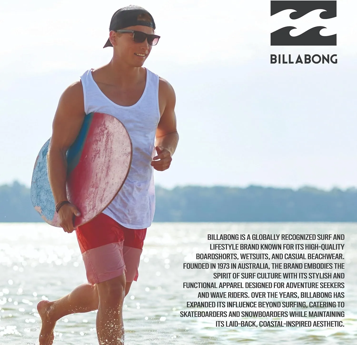 Billabong Big and Tall Muscle T Shirts for Men - Cotton Mens Sleeveless Tees