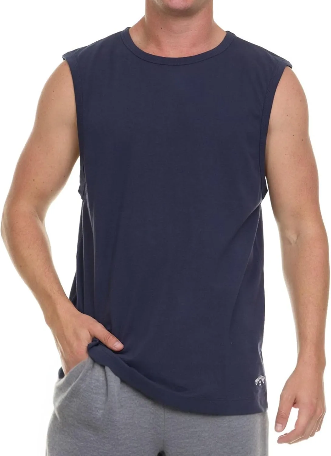 Billabong Big and Tall Muscle T Shirts for Men - Cotton Mens Sleeveless Tees