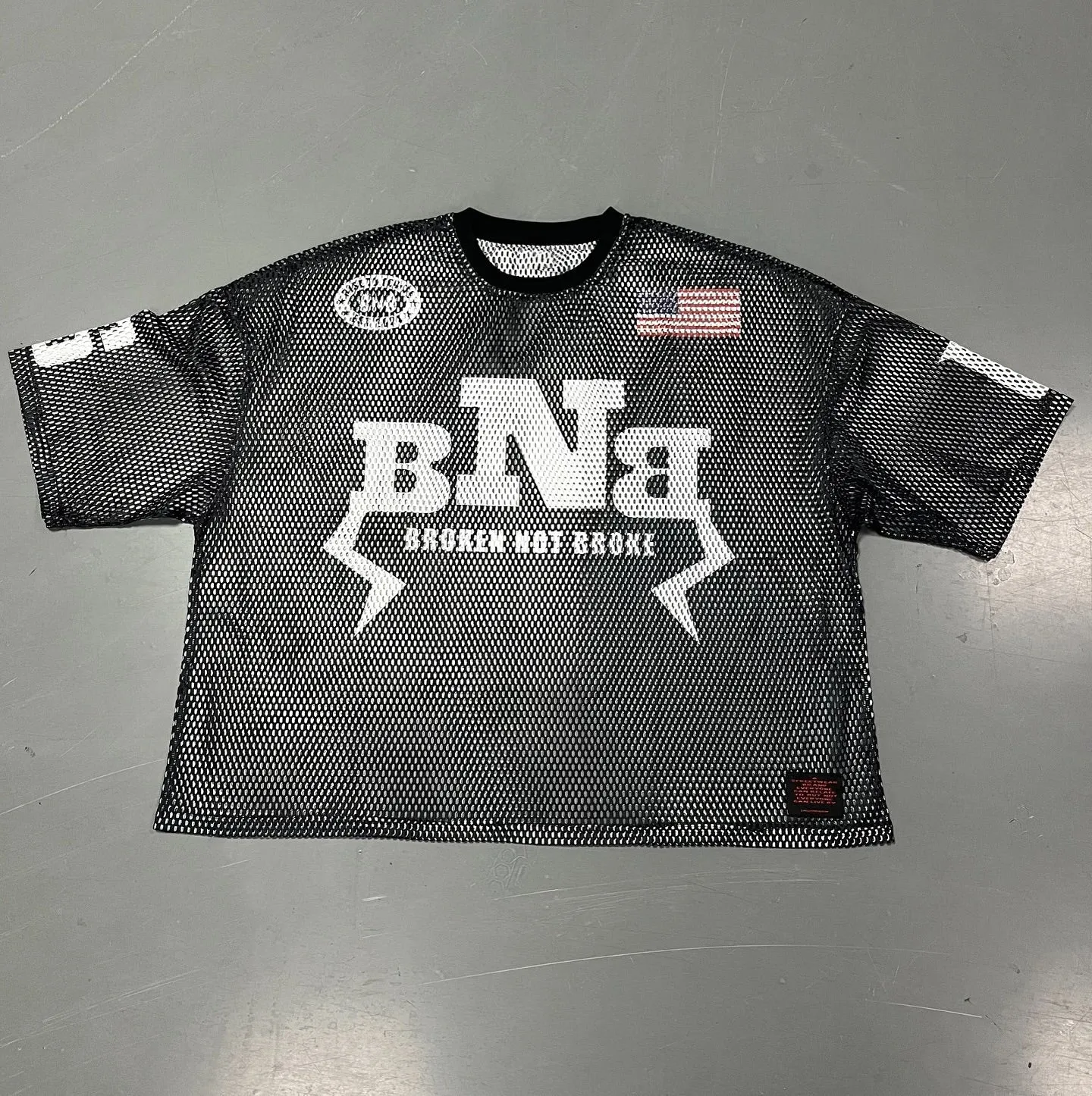 BNB casual street mesh jersey
