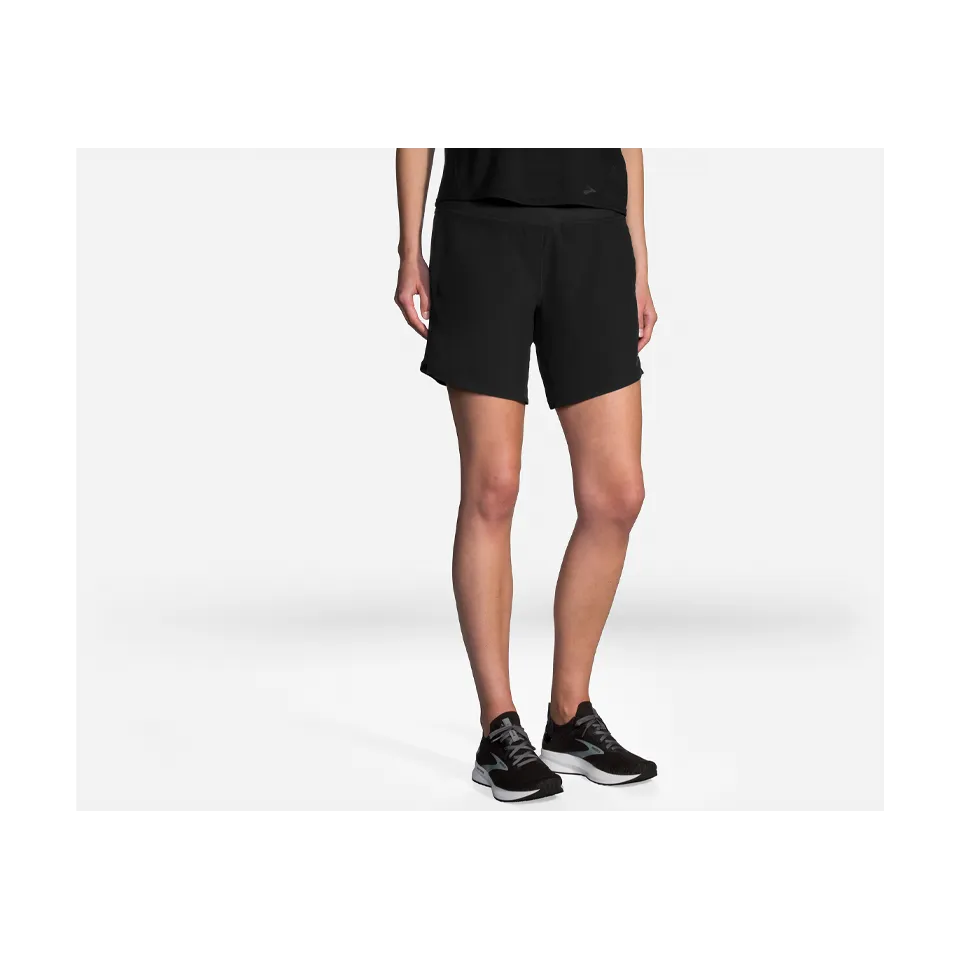 Brooks Women's Chaser 7" Short Black
