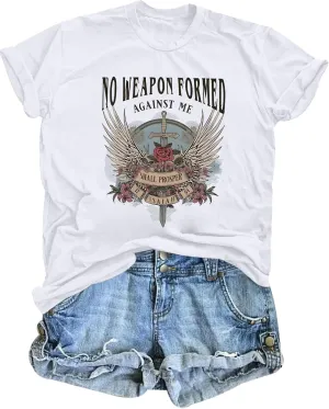Christian Shirts for Women Bible Verse Boho Graphic Tees Shirt Religious Tshirts Vintage Floral Casual Summer Tops