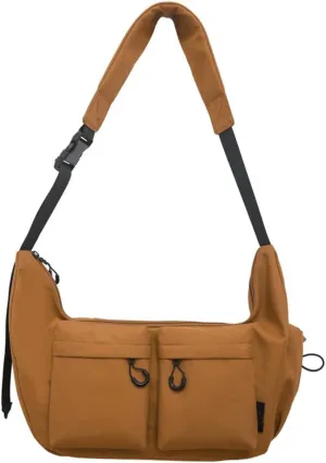 Classic Vintage Messenger Bag,Anti theft Crossbody Bag,Water Resistant, Multi Pocket,Unisex Casual Crossbody Bag
