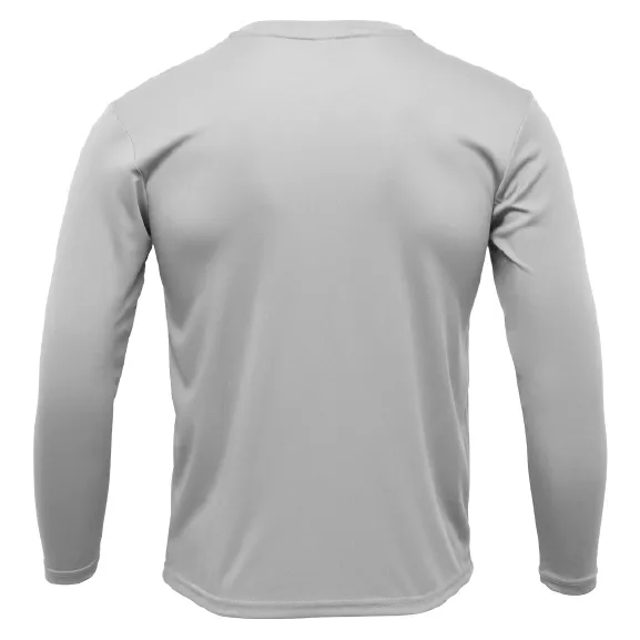 Clean Sailfish Long Sleeve UPF 50  Dry-Fit Shirt