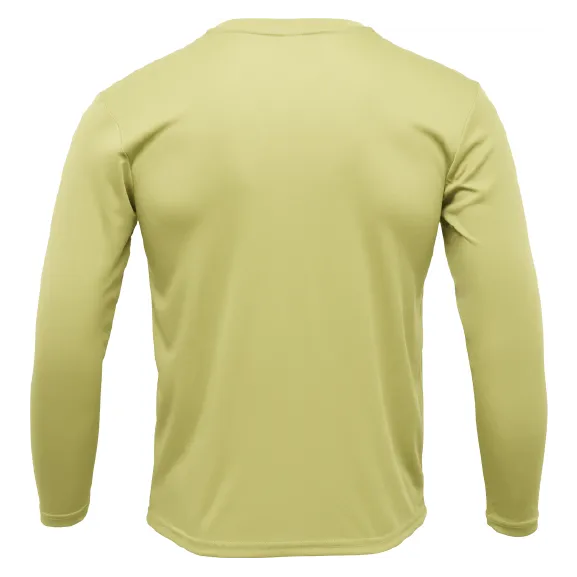 Clean Sailfish Long Sleeve UPF 50  Dry-Fit Shirt