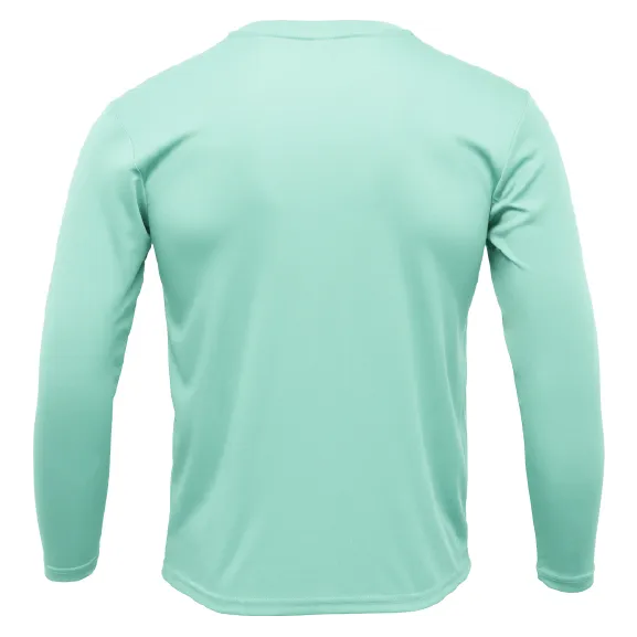Clean Sailfish Long Sleeve UPF 50  Dry-Fit Shirt