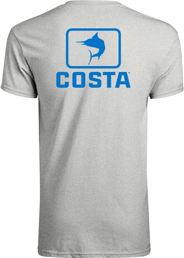 Costa Del Mar Unisex Adult Emblem Marlin Short Sleeve T-Shirt