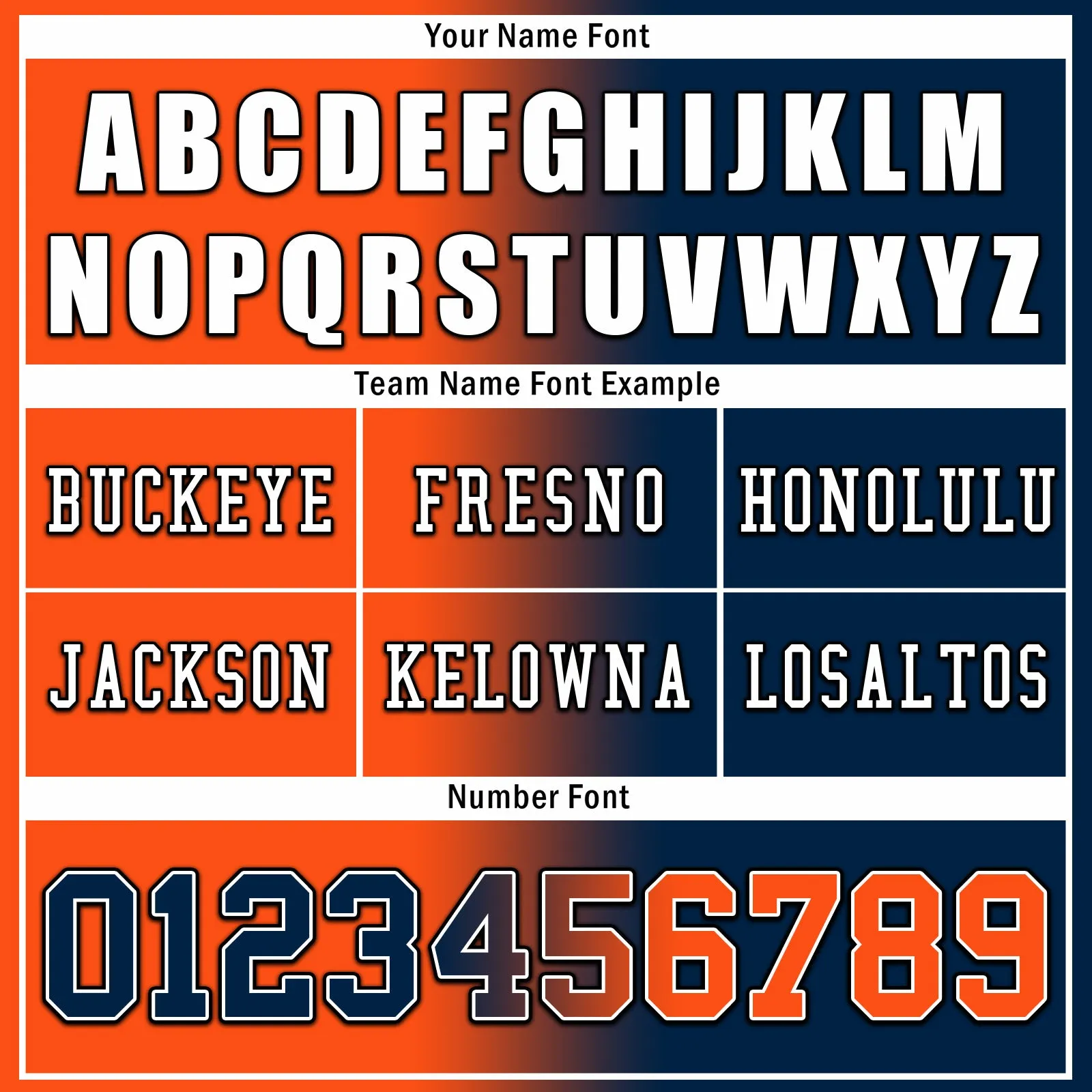 Custom Blue Orange Colorado Personalized Authentic Football Jersey FBJ02-D028017-21