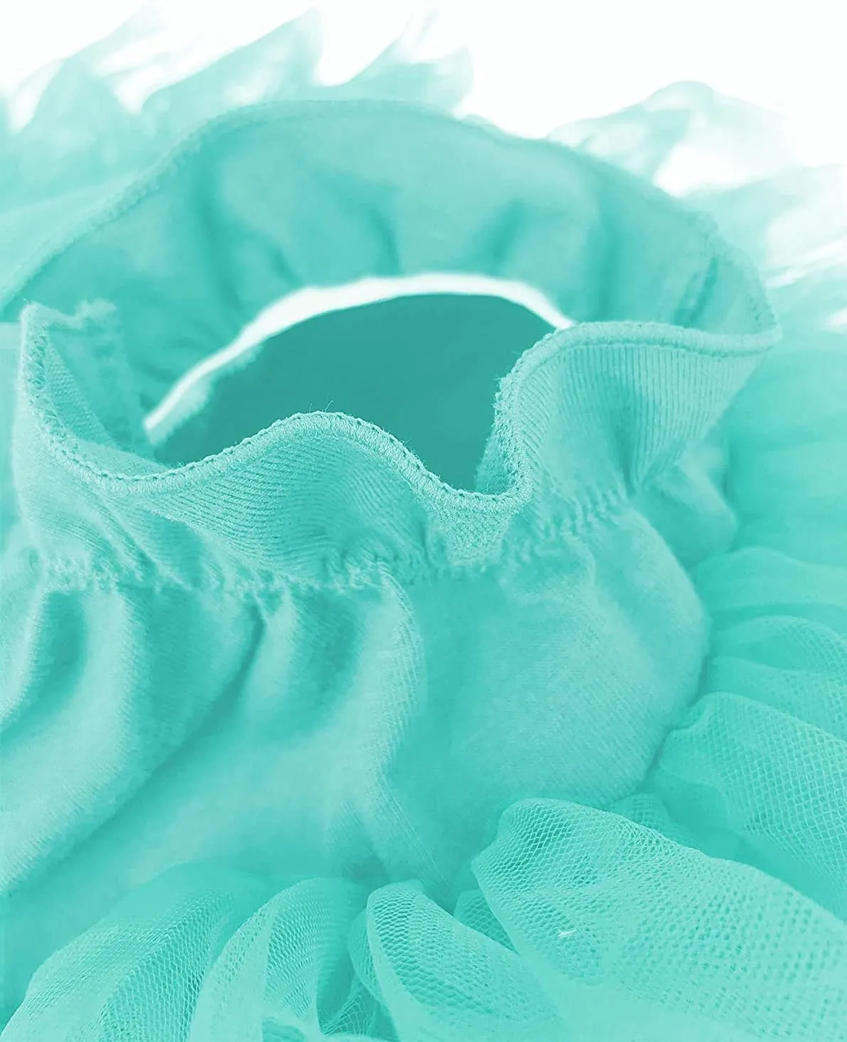 Dancina Baby Tutu Diaper Cover - Girls Cotton Skorts Headband Set Ages 6-24 mo
