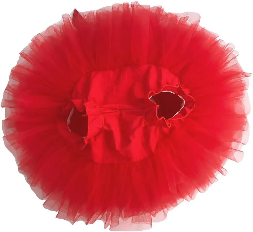 Dancina Baby Tutu Diaper Cover - Girls Cotton Skorts Headband Set Ages 6-24 mo