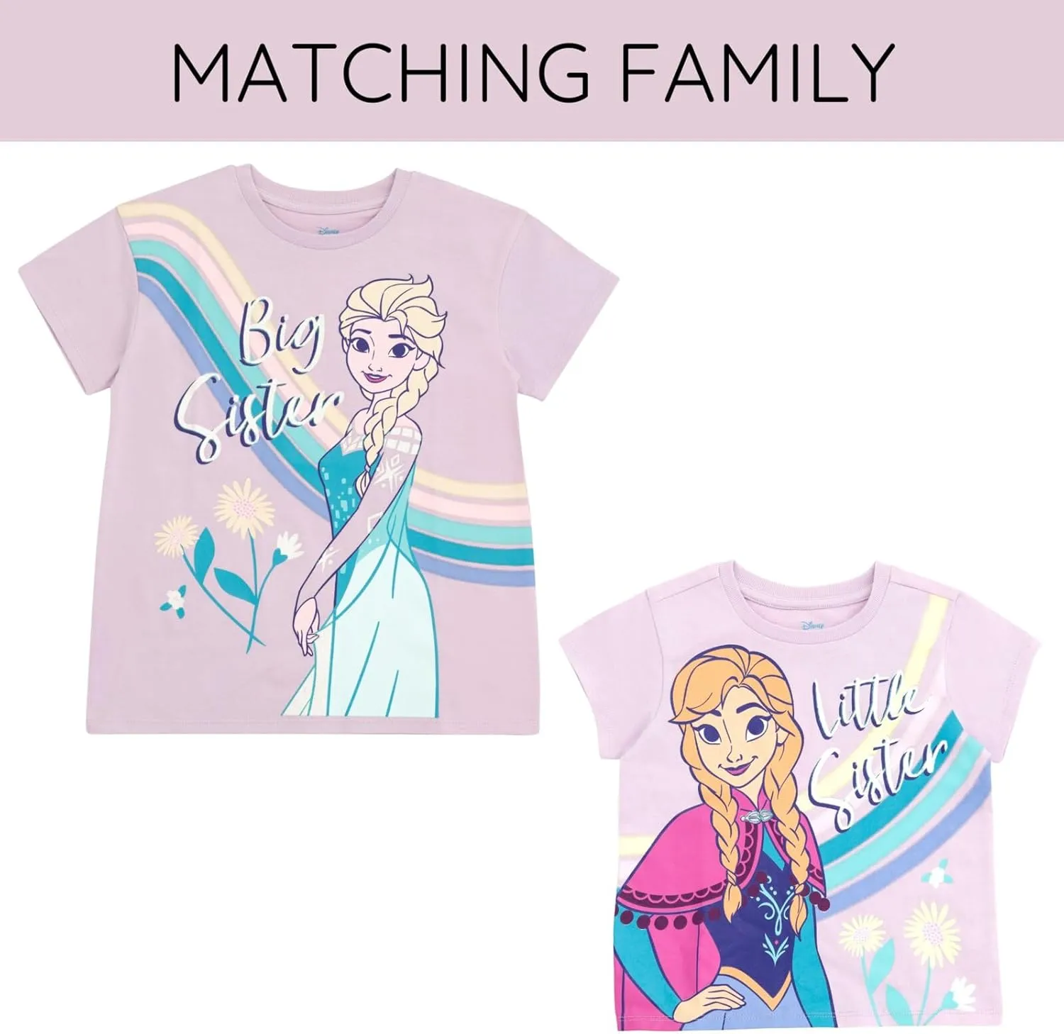 Disney Matching Family T-Shirt Newborn to Big Kid Sizes (Newborn - 10-12)
