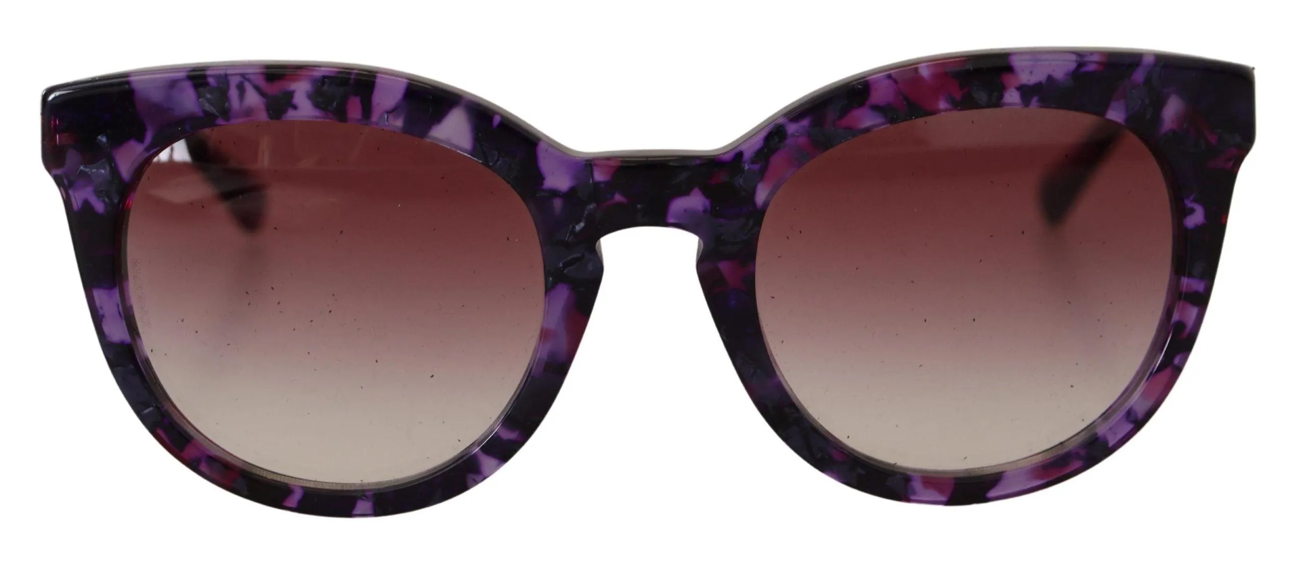 Dolce & Gabbana Purple Tortoise Oval Full Rim DG424B Sunglasses