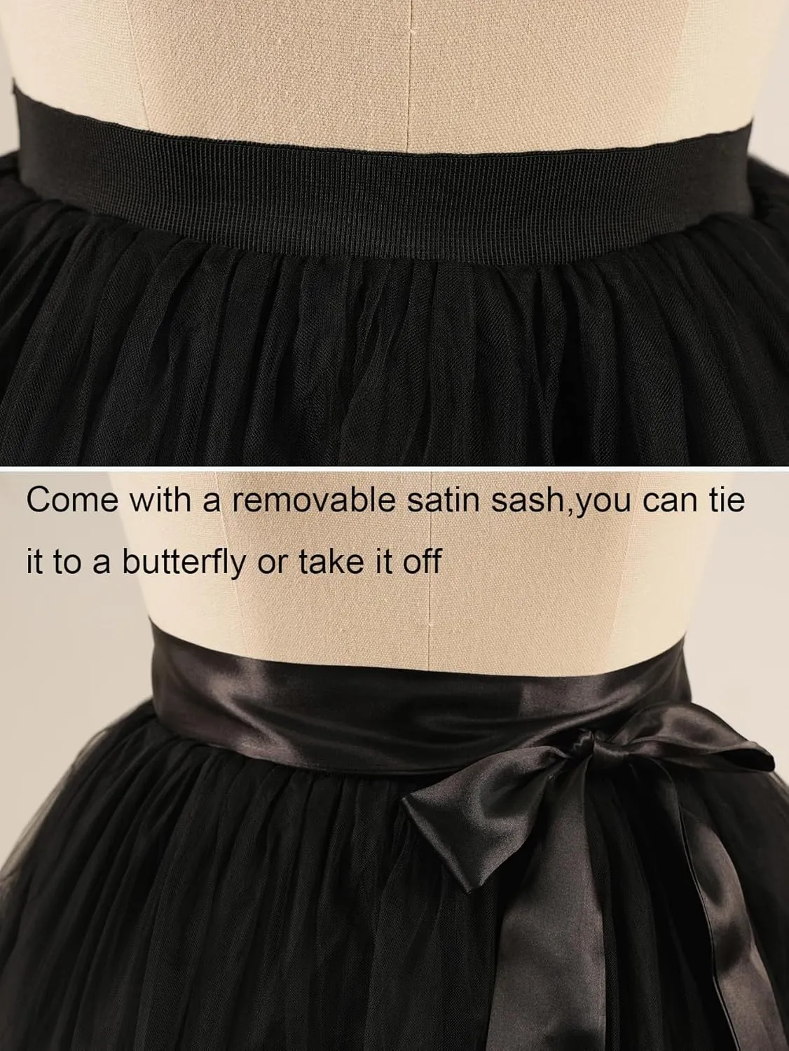 EllieHouse Womens Long Tutu Party Evening Tulle Skirt PC05