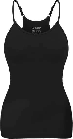 EUYZOU Womens Tummy Control Shapewear Tank Tops Seamless Racerback Compression Tops Slimming Body Shaper Camisole