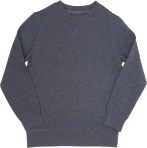 EVERYDAY KIDS Boys Fleece Crewneck Sweatshirt; Boys Long Sleeve Pullover Shirt - Soft and Breathable Cotton/Poly Blend
