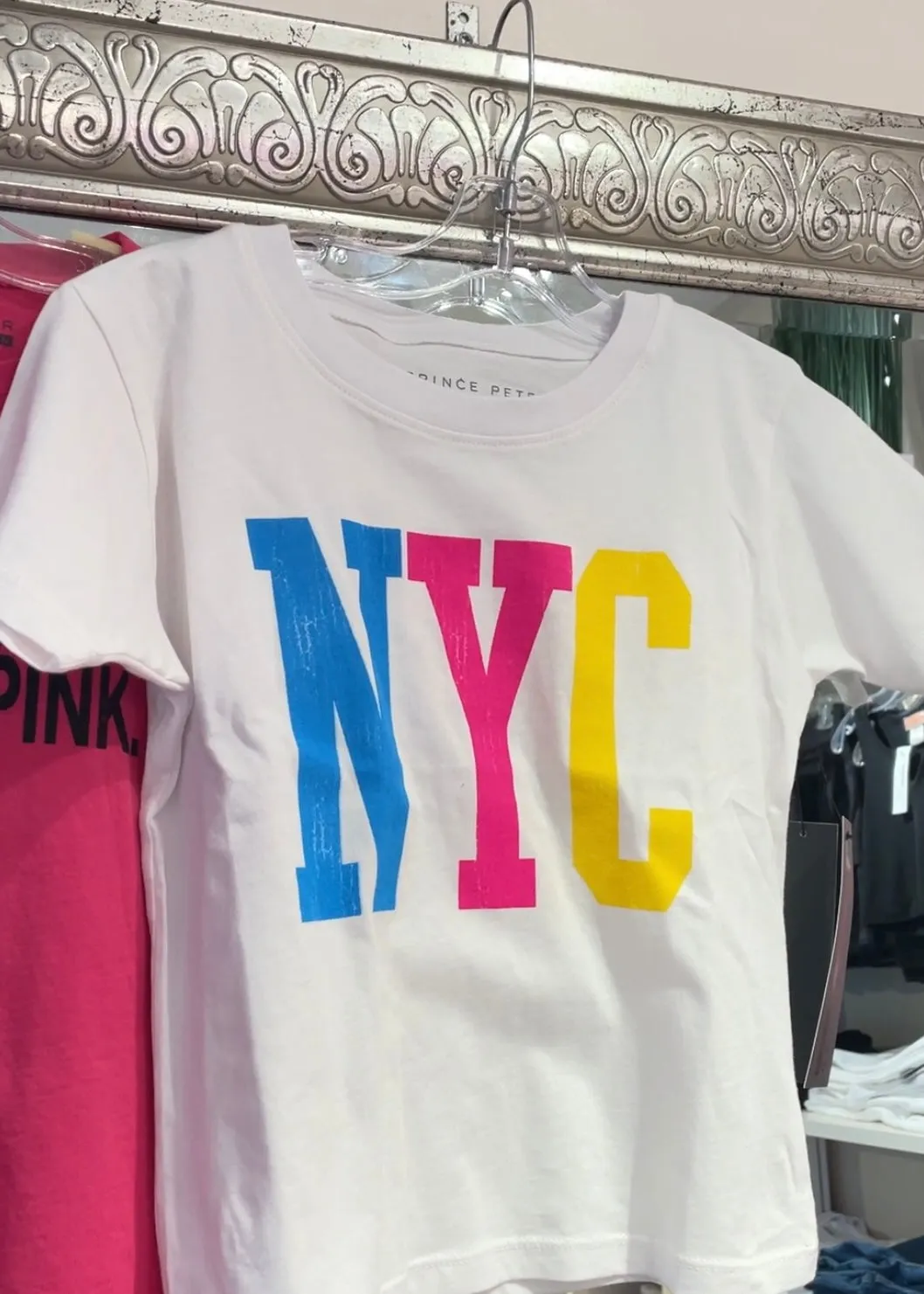 girls nyc multi tee