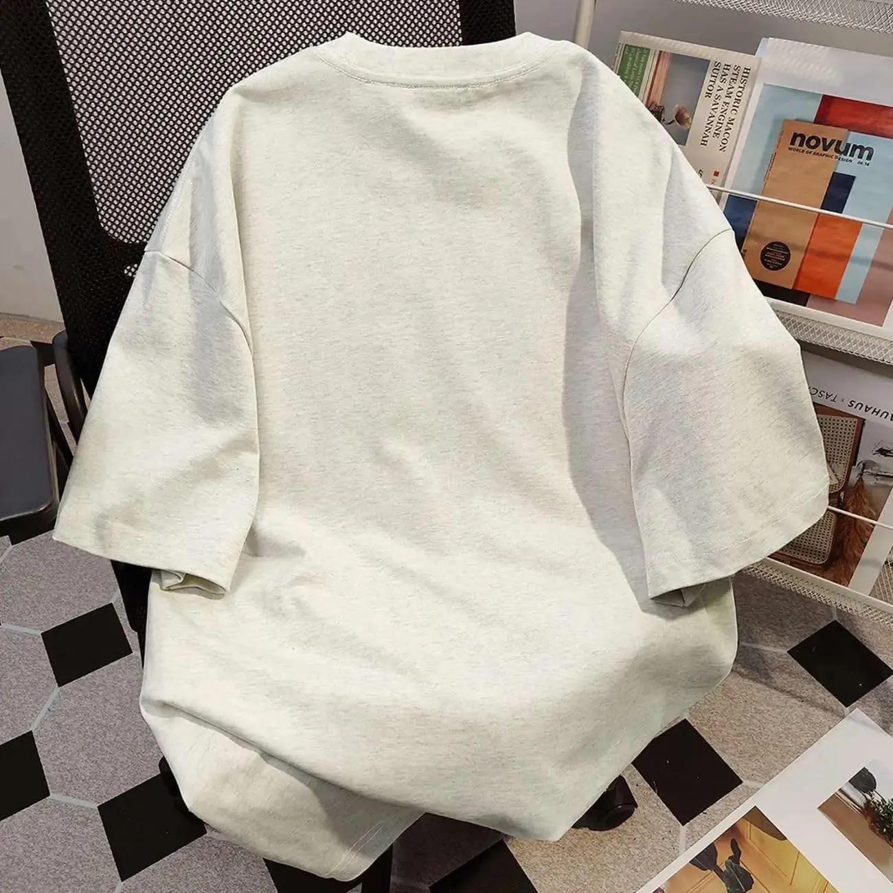 Goth Punk Oversized Tshirts Cute Kawaii Cat Print Baggy Shirts Summer Harajuku Vintage Y2K Tees Top Clothes