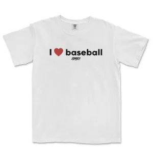 I ❤️ Baseball | COMFORT COLORS® VINTAGE TEE