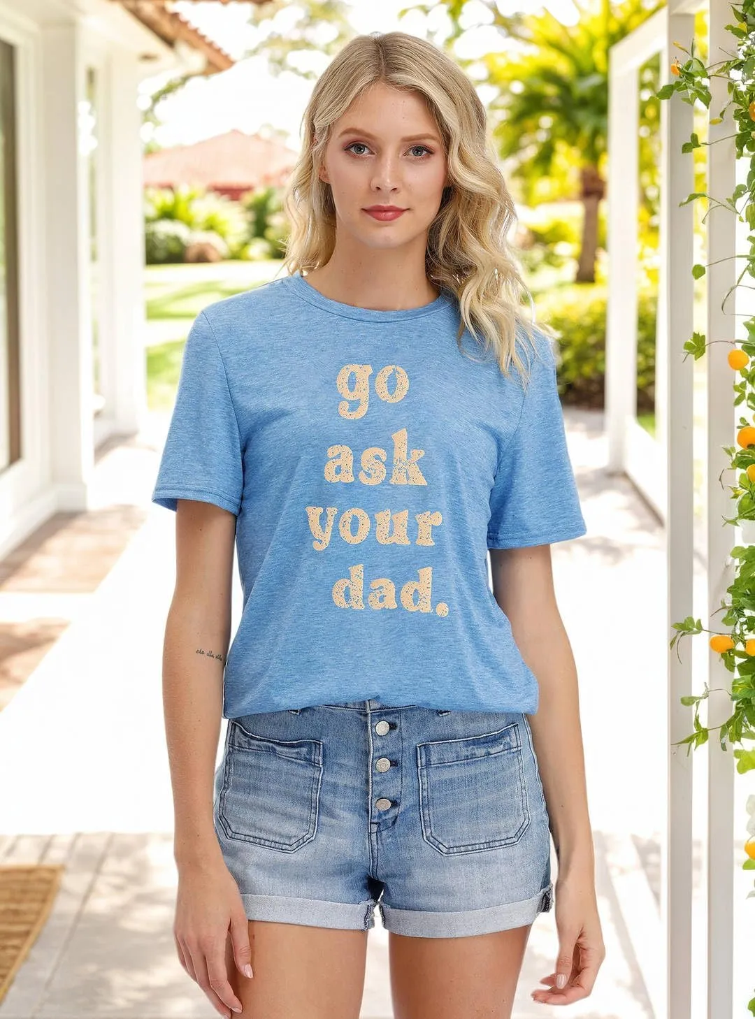 IRISGOD Womens Mom Shirt Summer Funny Short Sleeve Mommy Graphic Tees T-Shirts