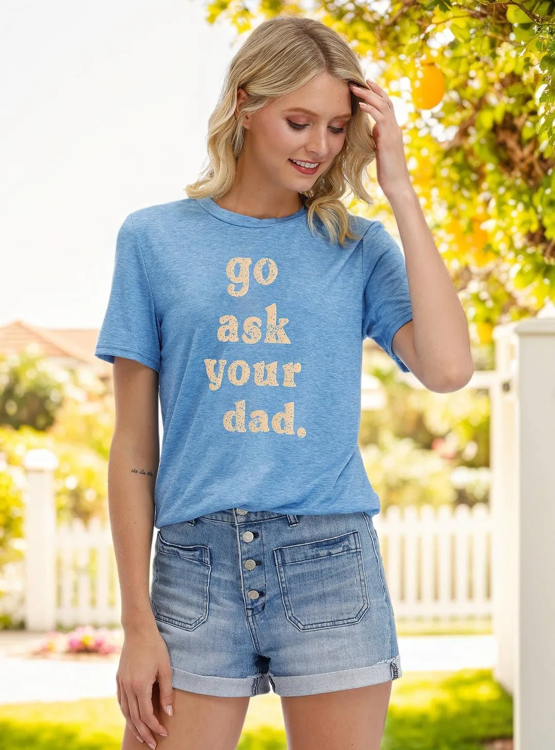 IRISGOD Womens Mom Shirt Summer Funny Short Sleeve Mommy Graphic Tees T-Shirts