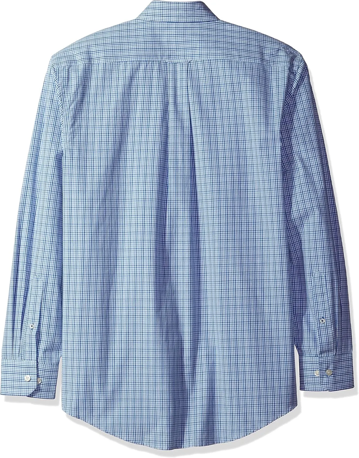 IZOD Men's Button Down Long Sleeve Stretch Performance Plaid Shirts