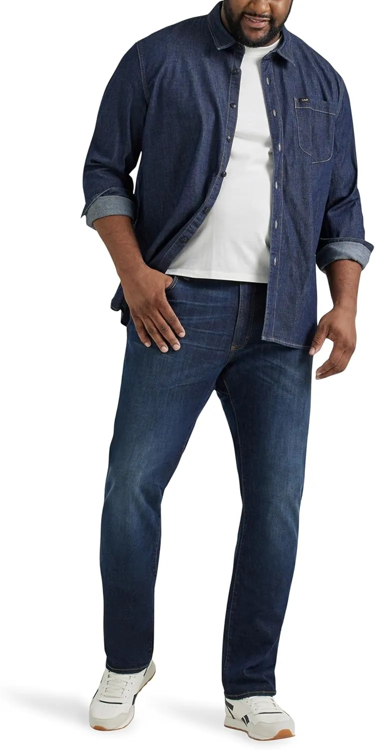 Lee Men's Big & Tall Extreme Motion Athletic Taper Jean