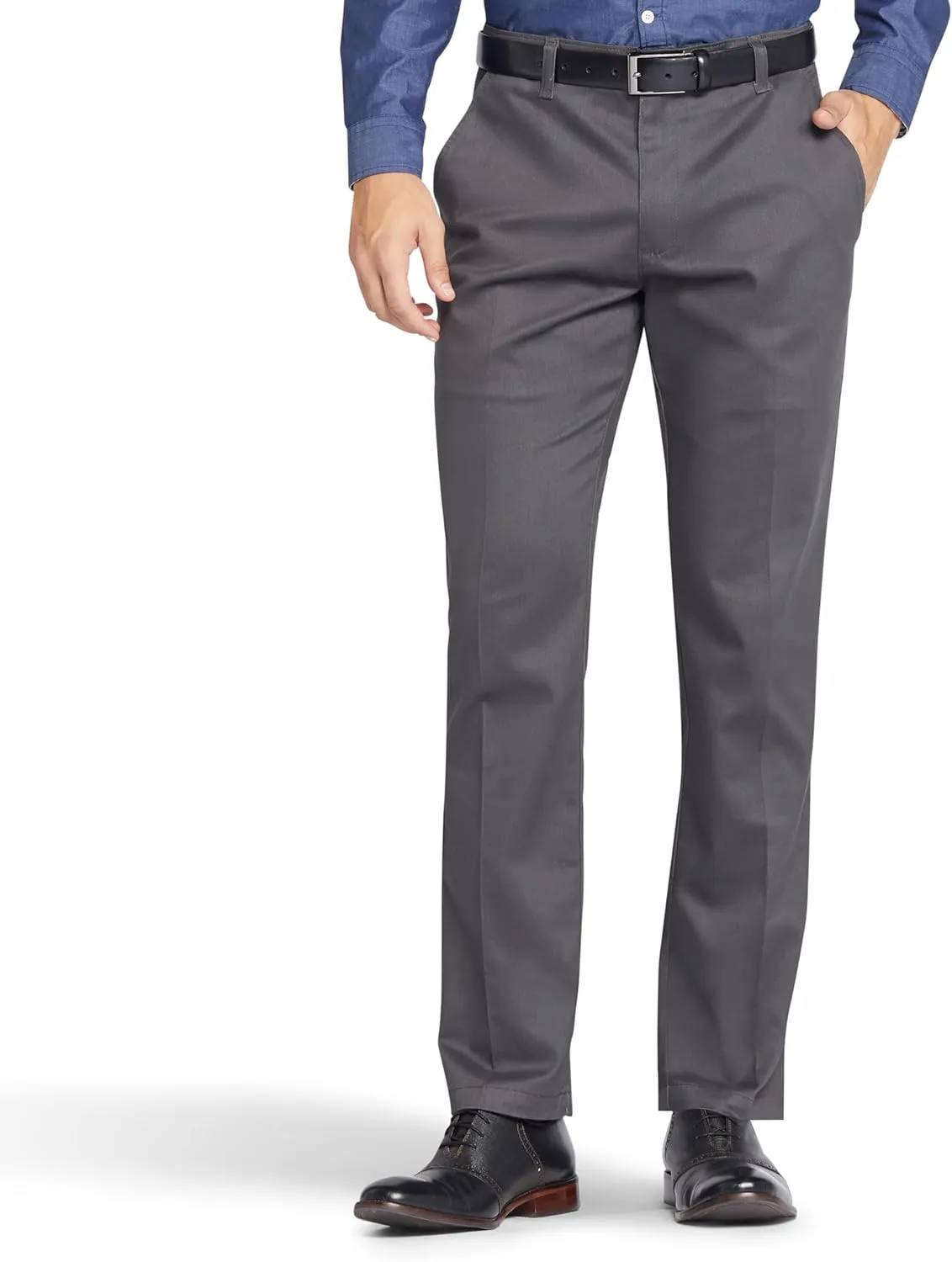 Lee Men's Total Freedom Stretch Slim Fit Flat Front Pant