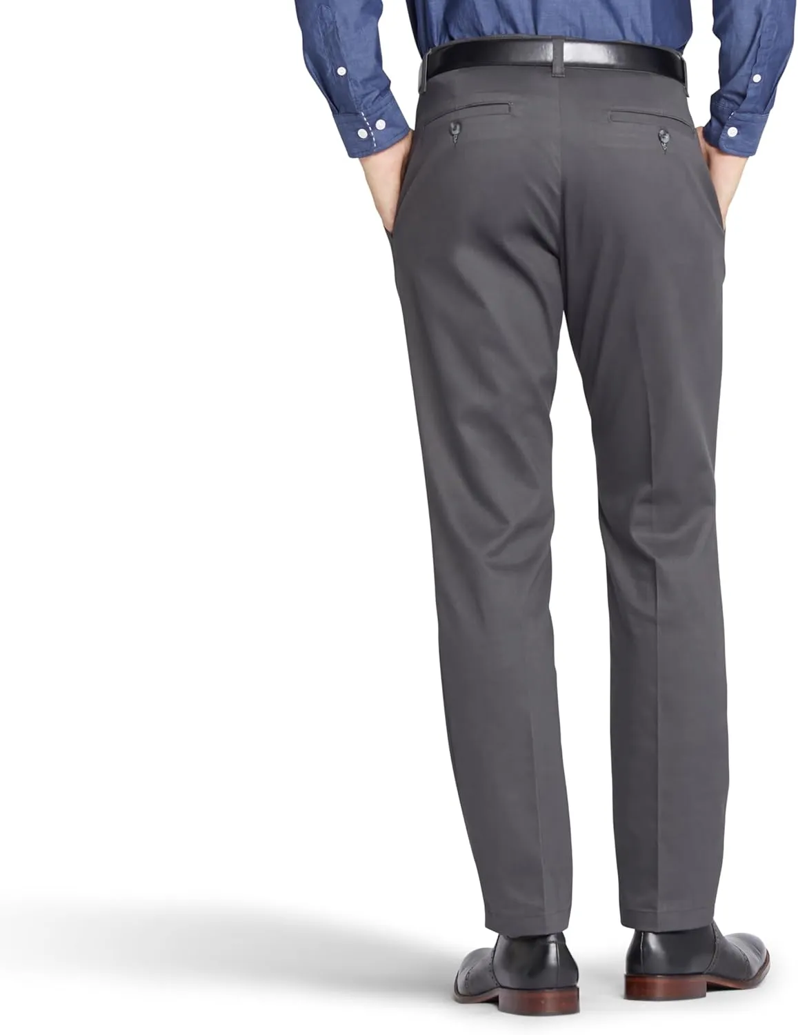 Lee Men's Total Freedom Stretch Slim Fit Flat Front Pant