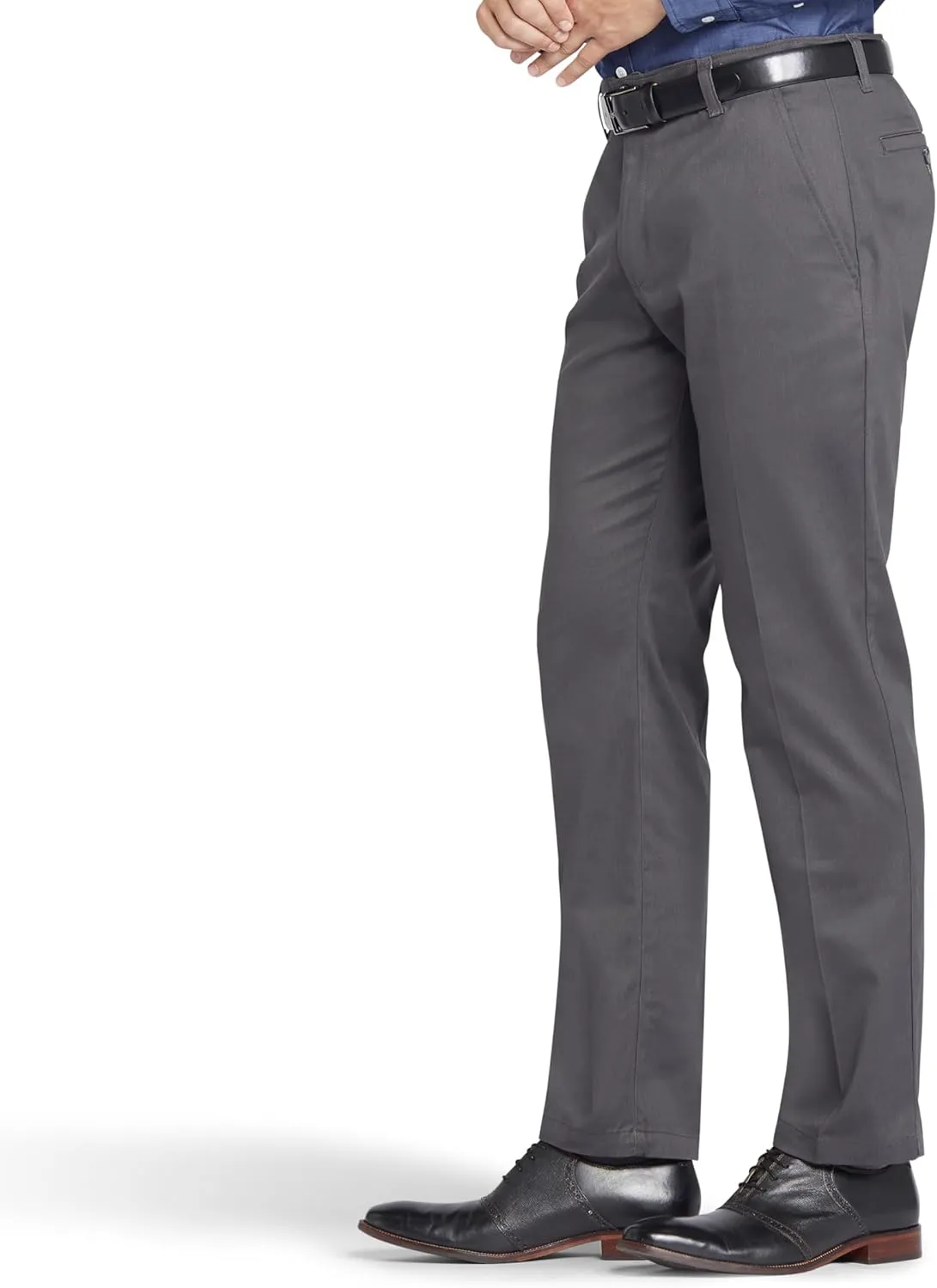 Lee Men's Total Freedom Stretch Slim Fit Flat Front Pant