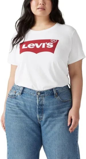 Levi's Women's Perfect Crewneck Tee Shirt (Also Available in Plus)