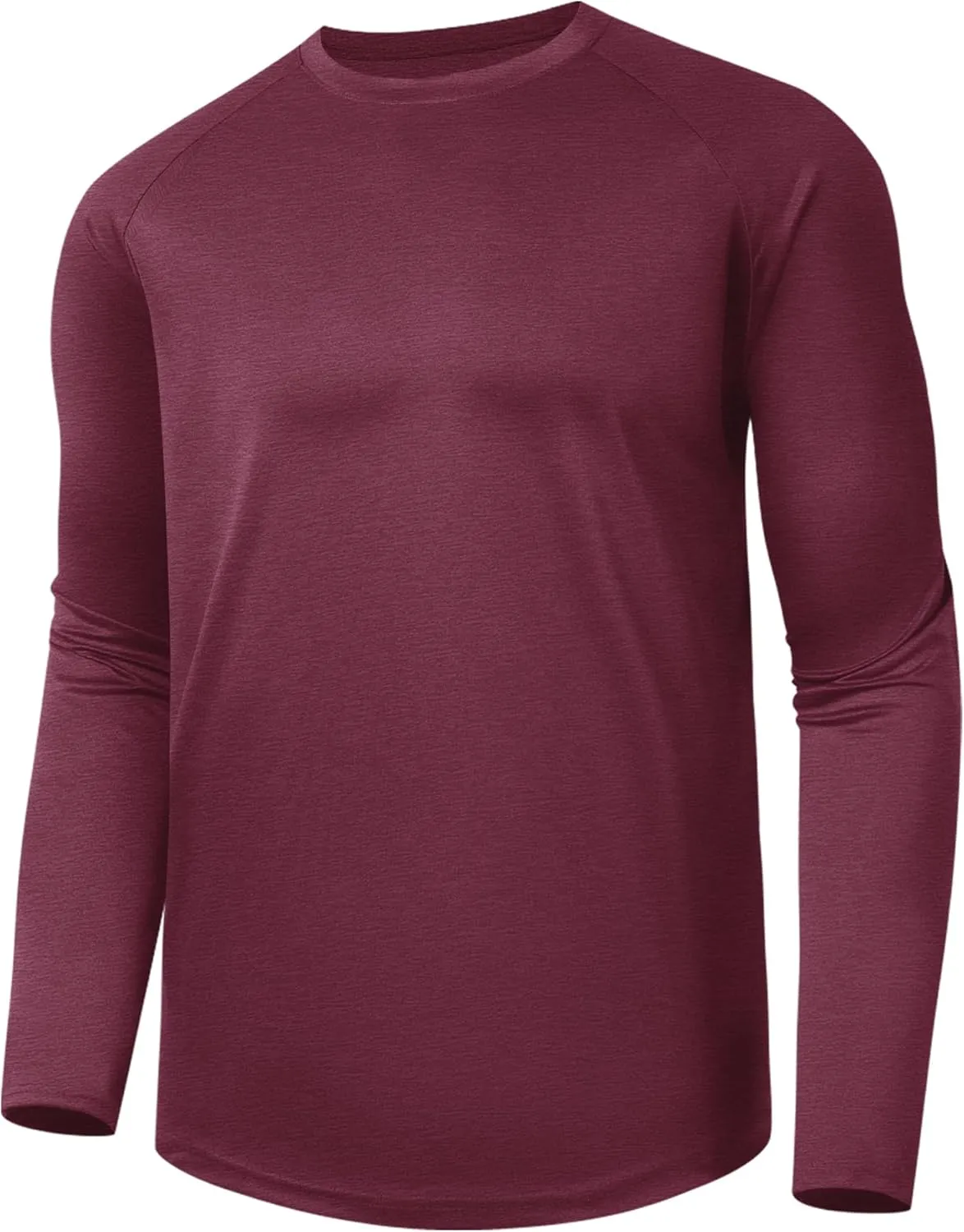 Long Sleeve Shirts for Men - Quick Dry Moisture Wicking Sun Protection UV UPF 50 Tee T Shirts for Fishing Workout Running