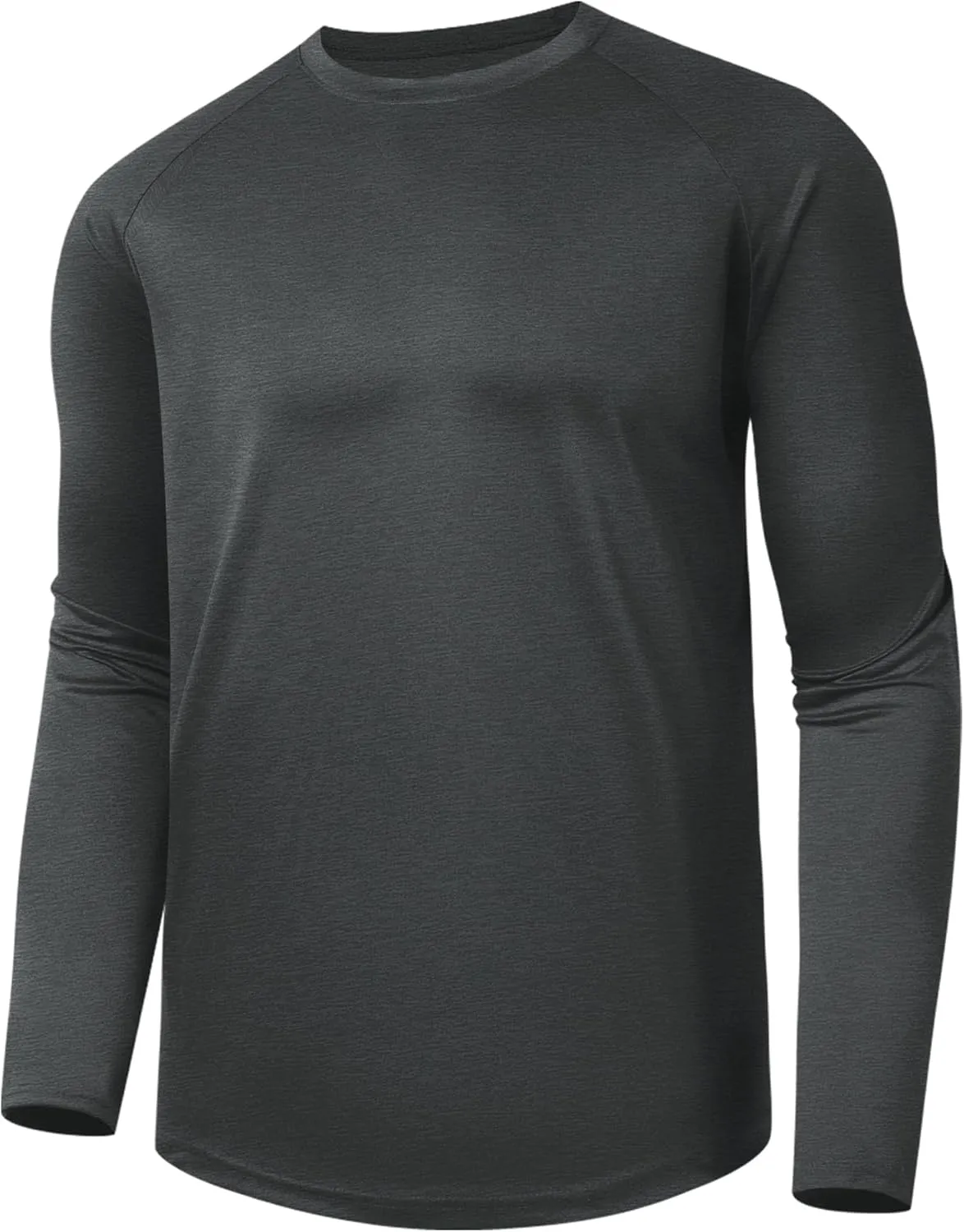 Long Sleeve Shirts for Men - Quick Dry Moisture Wicking Sun Protection UV UPF 50 Tee T Shirts for Fishing Workout Running