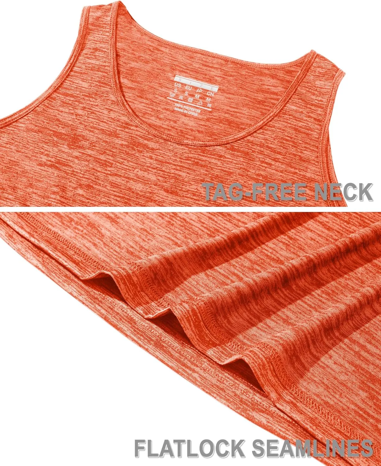 MAGCOMSEN Women's Workout Tank Tops Quick Dry Sleeveless Running Athletic Shirts Moisture Wicking Gym Yoga Tops