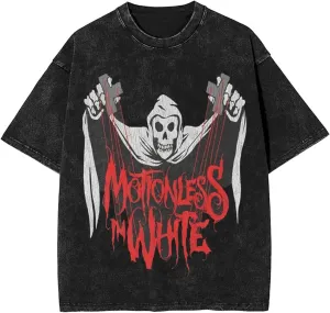 Men Vintage Oversized Drop Shoulder Fashion T Shirt Loose Wash Solid Tees Tops