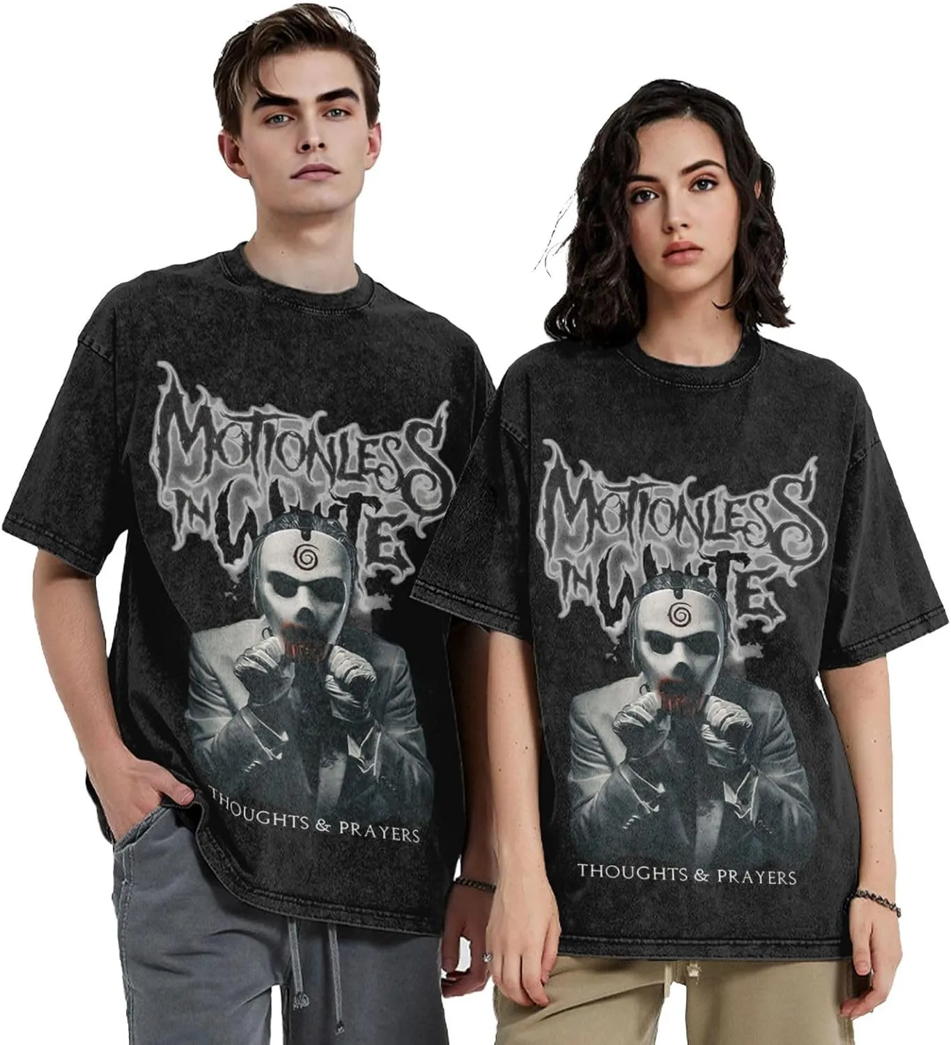 Men Vintage Oversized Drop Shoulder Fashion T Shirt Loose Wash Solid Tees Tops