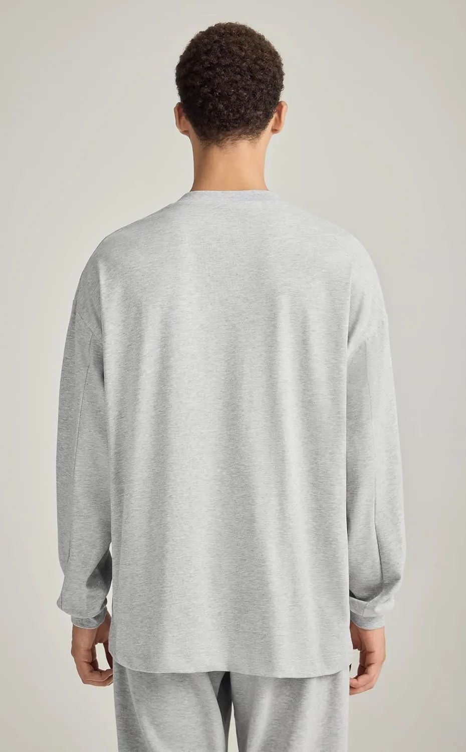 Men's Long Sleeve T-Shirts Crewneck Pullover Casual Tee Shirt for Men