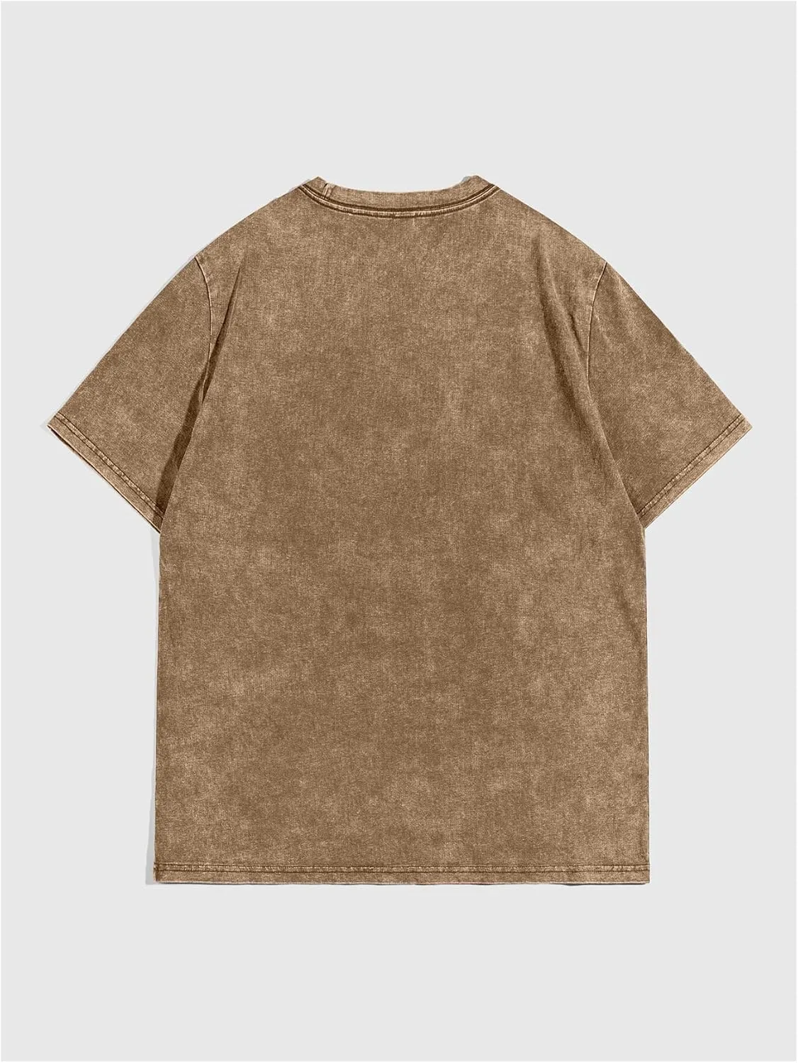 Men's Oversized Tshirts Short Sleeve Drop Shoulder Letter Graphic Tees Summer Crew Neck Tee Shirts