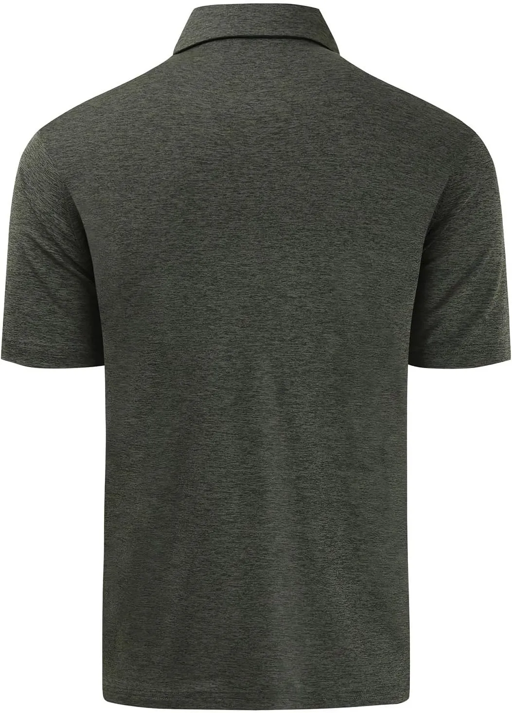 Men's Quick Dry Golf Polo Shirt Moisture Wicking Performance Short Sleeve Athletic Golf Shirts for Men