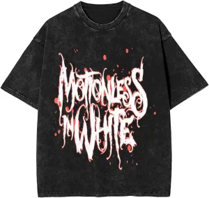 Men's Vintage Oversized Drop Shoulder Casual T Shirt Loose Wash Solid Tees Top
